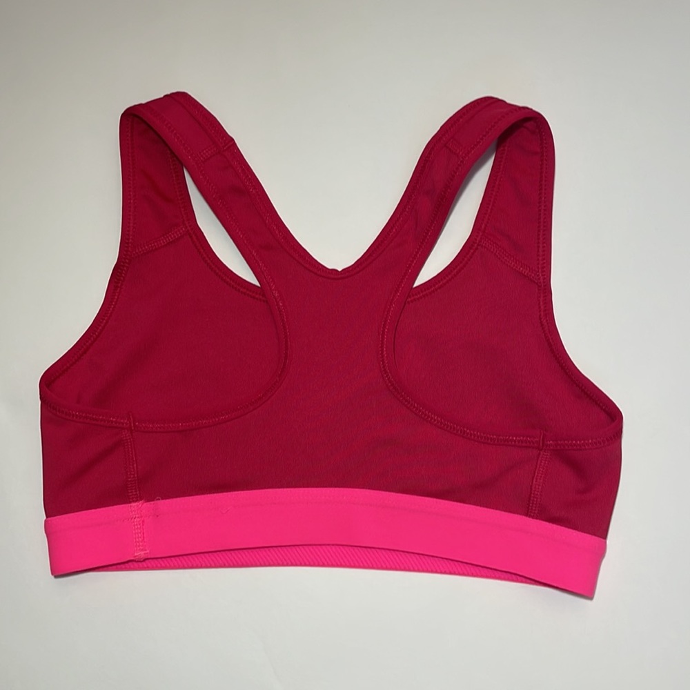 Pink Nike DRI-FIT Sports Bra Size XS - Picture 2 of 3